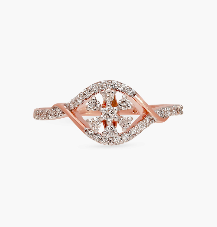 The Flower Clasp Ring